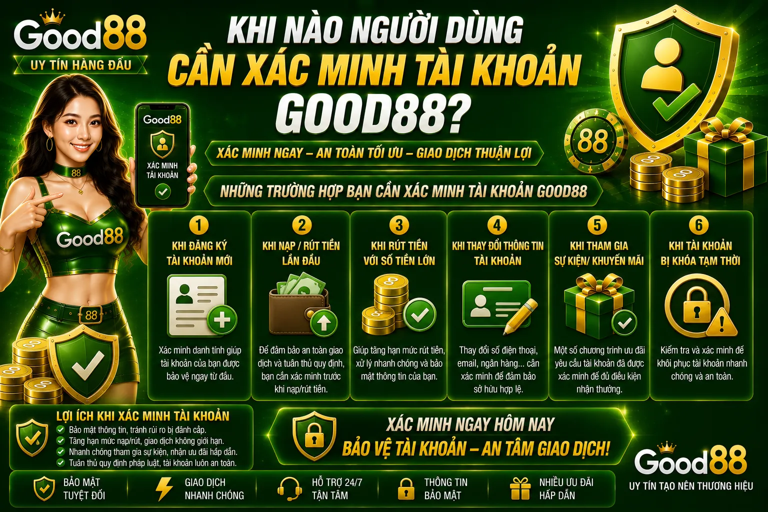 Xác Minh Tài Khoản Good88: Quy Trình KYC Chi Tiết 1 khi na nguoi dung can xac minh tai khoan 11zon